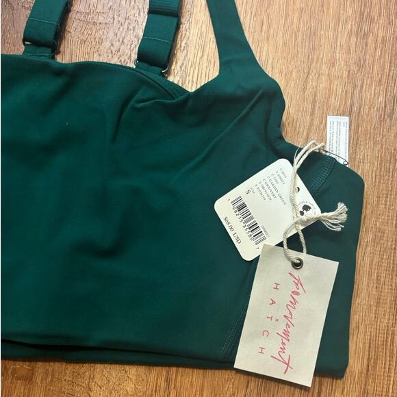 NWT FP Movement x Hatch Never Better Square Neck Maternity Bra Garden Green S - Picture 7 of 7